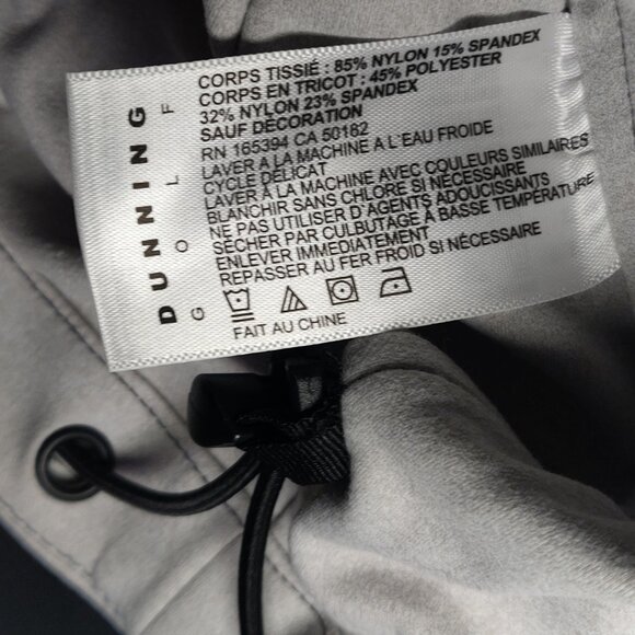 Dunning Golf Glenbeg Water-Resistant Performance Jacket Black NWOT SIZE … - Picture 5 of 8